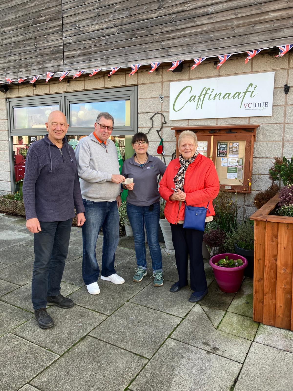 Donation to Caffinaafi December 2025